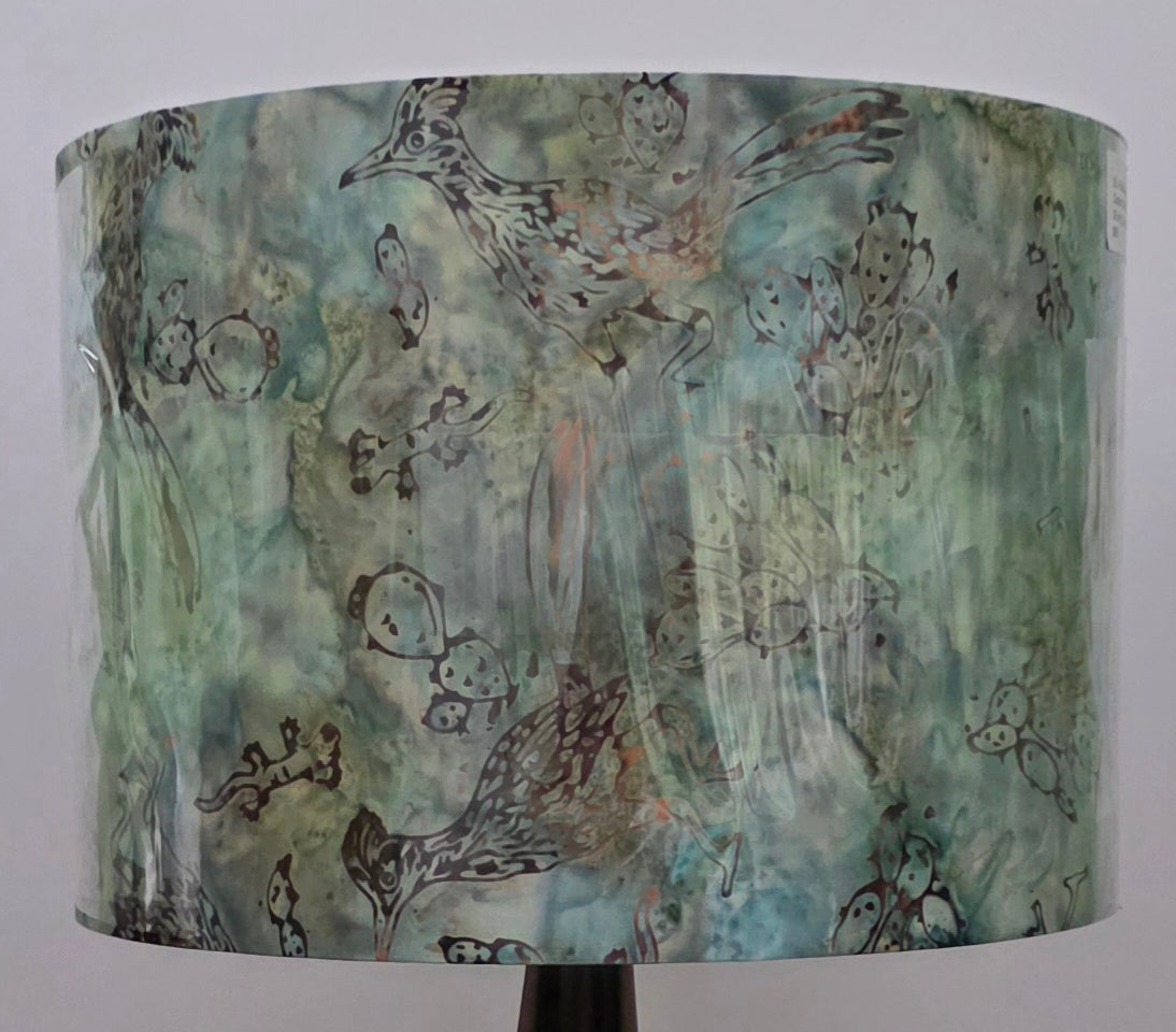 Roadrunner Tan Drum Lampshade